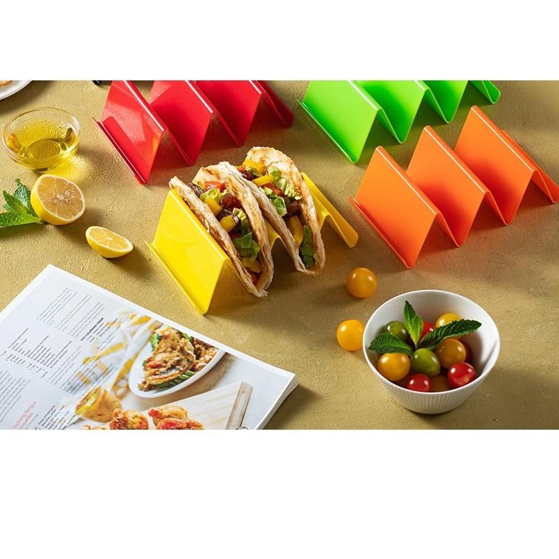 

Colorful Plastic Taco Holder - For Lightweight, Durable, Multi-Color Options For Kitchen