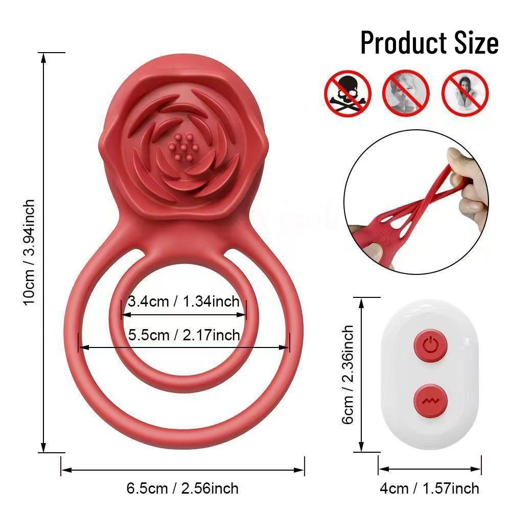 Second Gen Vibrating Ring with Wireless Remote Control for Couples