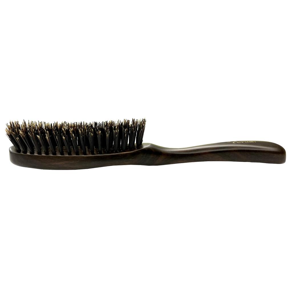 Yoshikawa Industry Premium Boar Bristle Ebony Hair Brush Y Brush