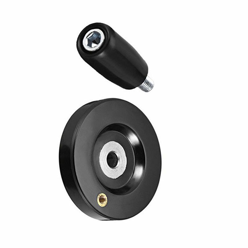 ABBY-Milling Machine Hand Wheel 63Mm Diameter 8Mm Hole Revolving Handle For Precision Adjustments