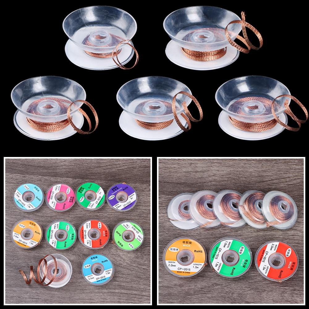 Cleaning Tool Welding Soldering Wick Desoldering Braid Tape Copper Solde Wire Tin Solder Removal