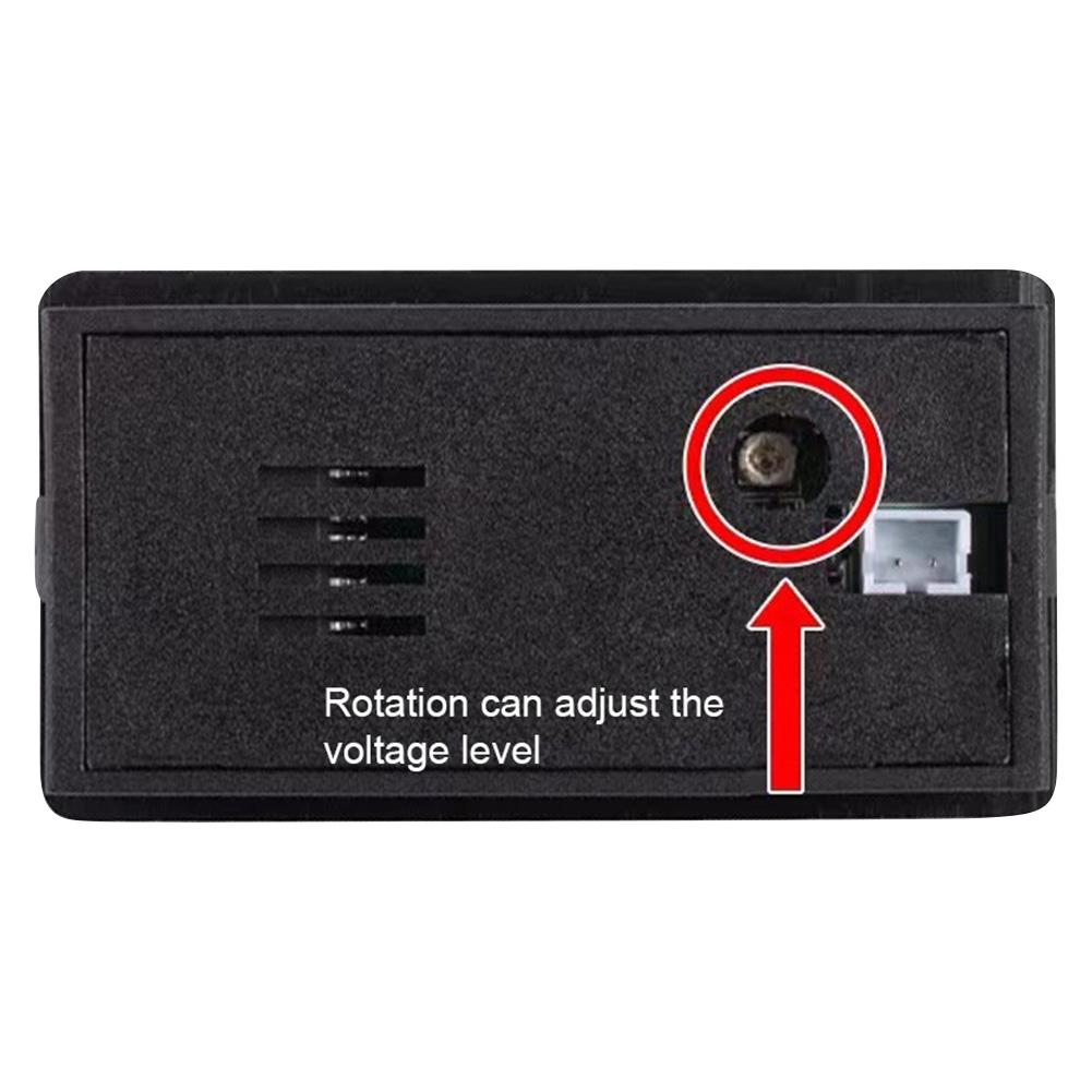 DC 8V-100V Digital Motorcycle Voltmeter LCD Car Battery Charge Level Indicator Lithium Battery Capacity Voltage Meter Tester