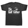 The Golf Father T Shirts Disc Golfing Fitness T-shirt Cotton Tops Tees Men's Clothing Oversized Unisex Tshirt Streetwear Tsh...