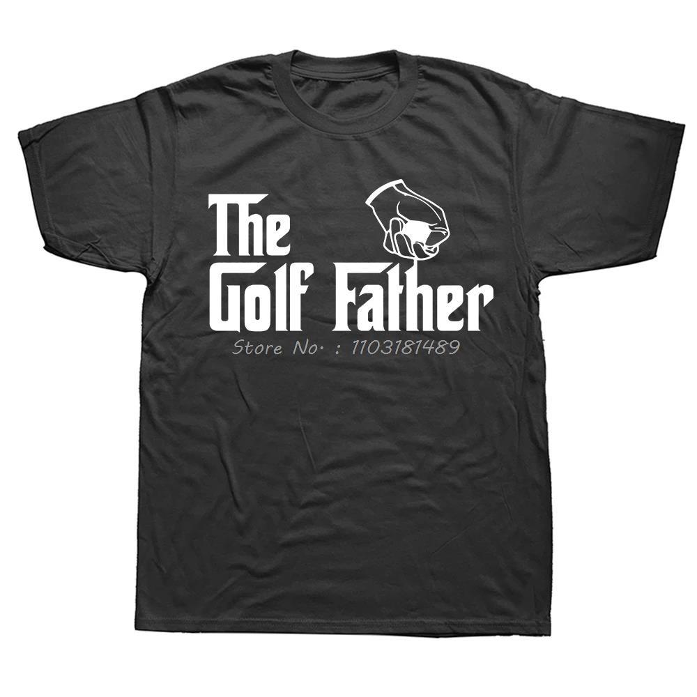 

The Golf Father T Shirts Disc Golfing Fitness T-shirt cotton tops tees Men s Clothing Oversized Unisex Tshirt Streetwear tsh... S