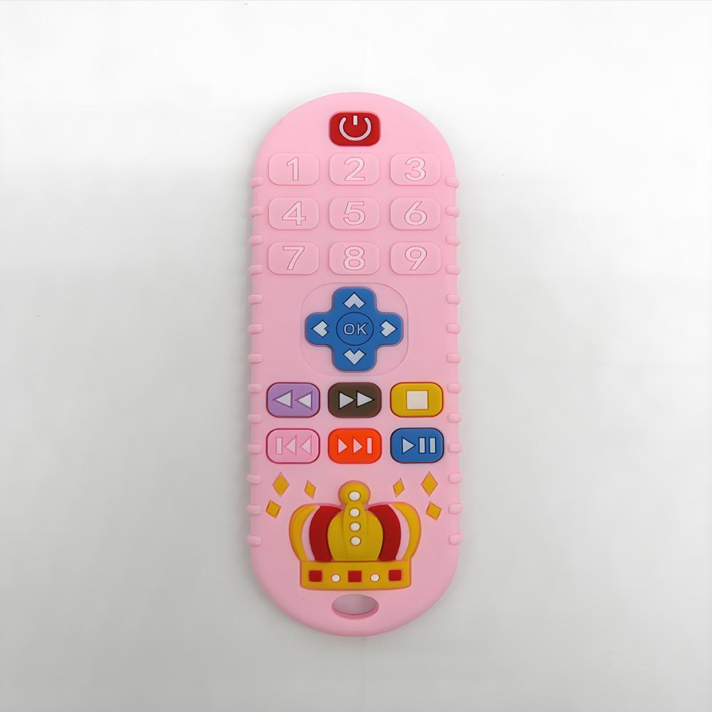 Non-Toxic Baby Remote Control Teether Silicone Baby Anti-Eating Gloves Pacifier Teether Toys Bite Stick Toys
