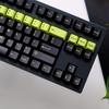 Cherry Profile 253 Keys Toxic Keycap Set Double Shot ABS Keycaps for Gateron MX Switches Mechanical Gamer Keyboard