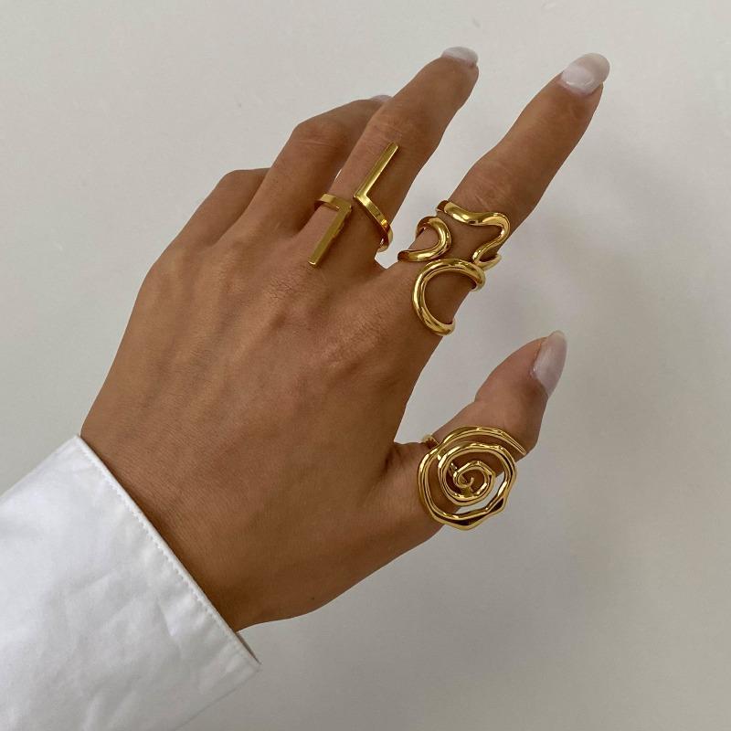 Ring - Small-scale High-end Hand Jewelry - Titanium Steel Jewelry - Stainless Steel Accessories