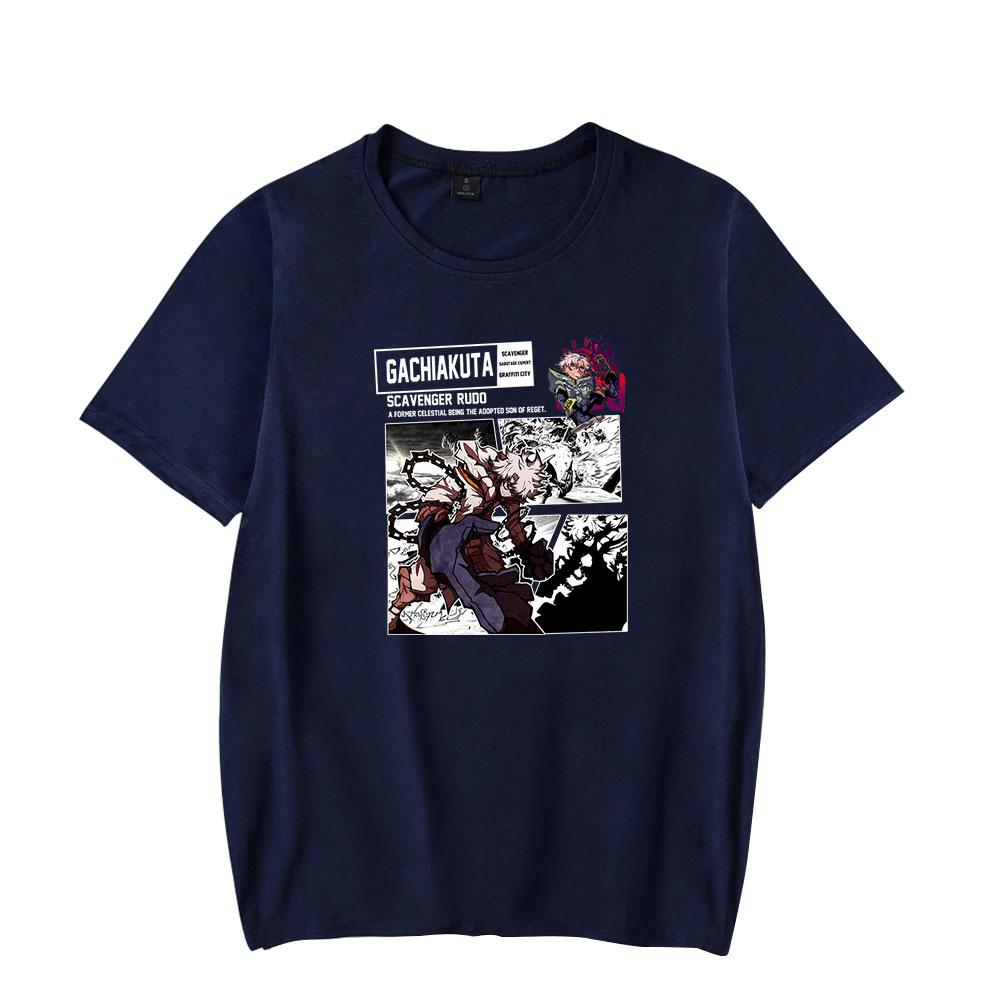 Summer Women Men's Short Sleeve Tshirt Gachiakuta Cartoon Fitness Clothing Men Tee Shirt Cosplay T-Shirt