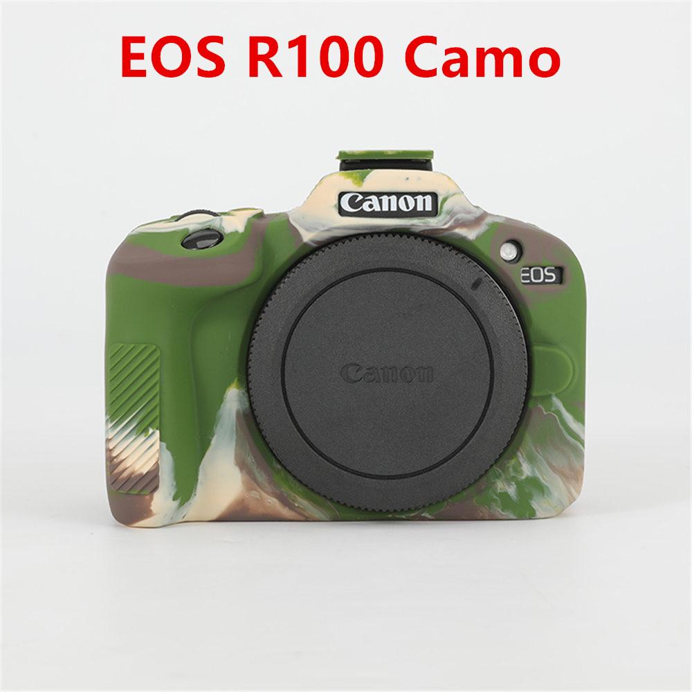 Soft Silicone Armor Camera Body Case For Canon EOS R10 R50 R100 R5 R6 R6II R7 R8 RP Protective Rubber Cover