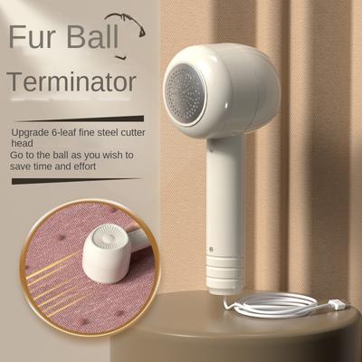Tragbarer Fusselentferner für Kleidung Kleidungsshaper Fusselentferner 6 Klingen Haarballschneider USB wiederaufladbar Kleiderreiniger