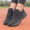 Women's Shoes Work Shoes Breathable Soft-soled Sneakers Light Sports Running Mother Beijing Mesh Black Travel Cloth Shoes