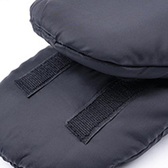 1 Pair Winter Baby Stroller Gloves Cold Weather Fleece Lined Warm Thick Waterproof Windproof Thermal Stroller Fingerless Mittens Stroller Accessories