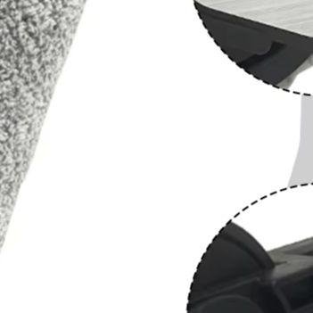 For INXNI W10 Mops Replacement Roller Brush High Performance Floor Cleaning Main Brush ABS Plastic Gray Color Home Appliance China Mainland