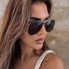 High Quality Sunglasses Men Pilot Shape UV400 Protection Women Sun Glasses Driving Hiking Travelling Woman Sun Glass