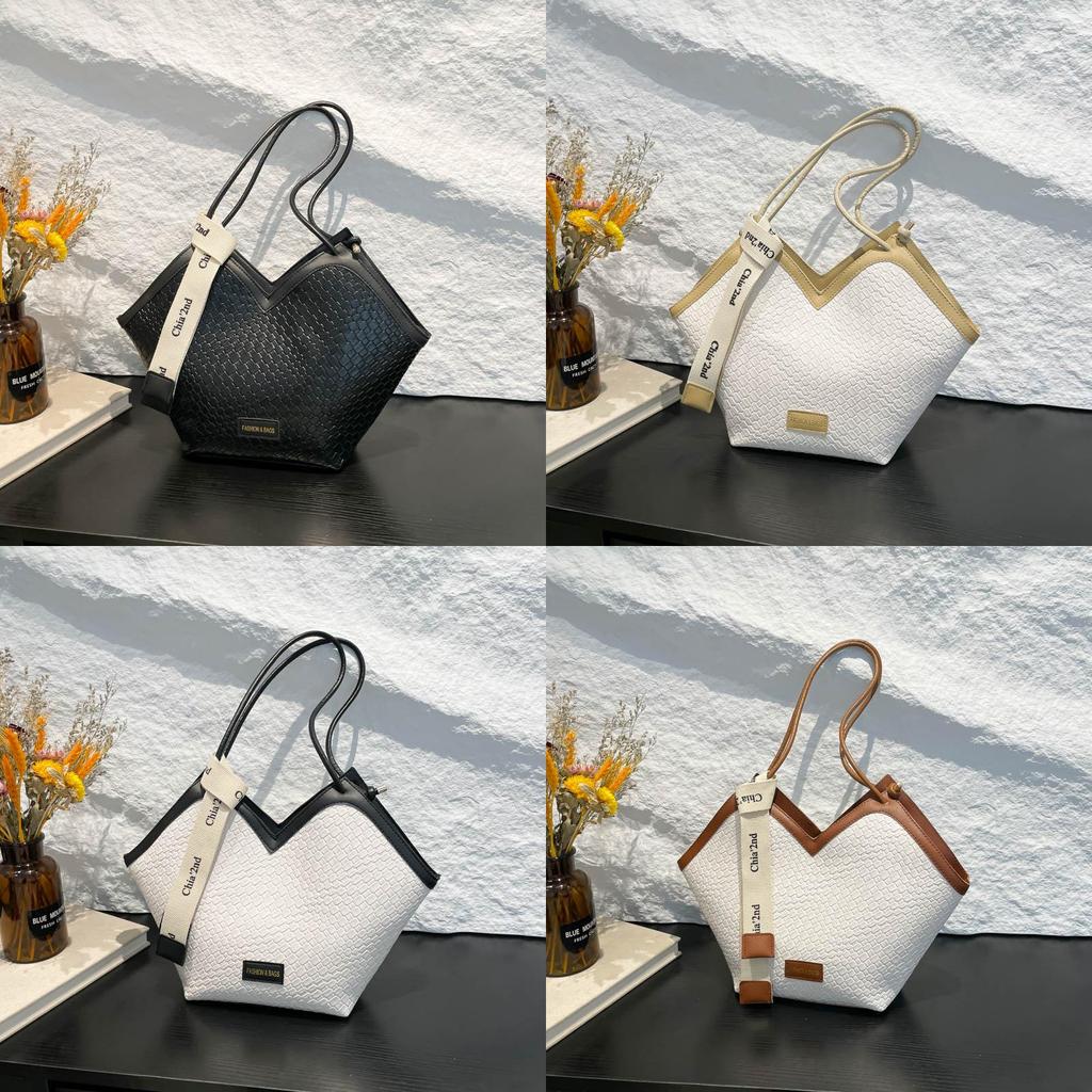Pu Tote Bag For Women With Large Capacity And Dual Shoulder Straps For Daily Use
