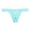 Sheer NHK Simple Open Crotch Thong Available In Two M and La Made In Airy, Fabric, Design, Shorts, Sizes L. Pomme, Japan.