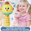 Kid Wireless Microphone Audio Integrated Machine Cartoon Children's Microphone  Bluetooth Early Education Music Baby Toys