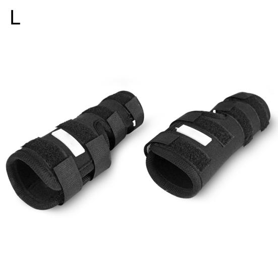 

1 пара Ударопрочный бандаж для лап питомца, собаки, колена, скакательного сустава, поддержка, защита хирургической раны L