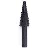 5Pcs Black Steel Rotary Burr Set 1/4'' 6Mm Shank Wood Rasp Drill Bits Home Tool