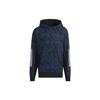 Men's Full Print Sports Pullover Navy Blue HE2914