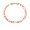 Emanco Ornament Supply Fashion Stainless Steel Accessories Ins Gold Plated Necklace Ladies Clavicle Chain Figaro Necklace