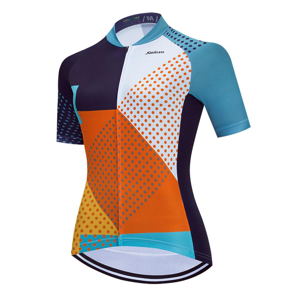 Women Sleeve Set Summer Maillot 19D Bib Shorts Bicycle Clothes Sportwear MTB Cycling Clothing 2026 Summer Breathable Cycling Suit Set