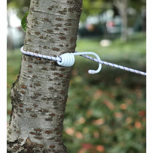 Clothes Drying Wire, Clothesline with 12 Clips, Travel, Camping, Windproof, Elastic, Portable, Indoor/Outdoor Use, Rainy Season, Room Drying, Storage