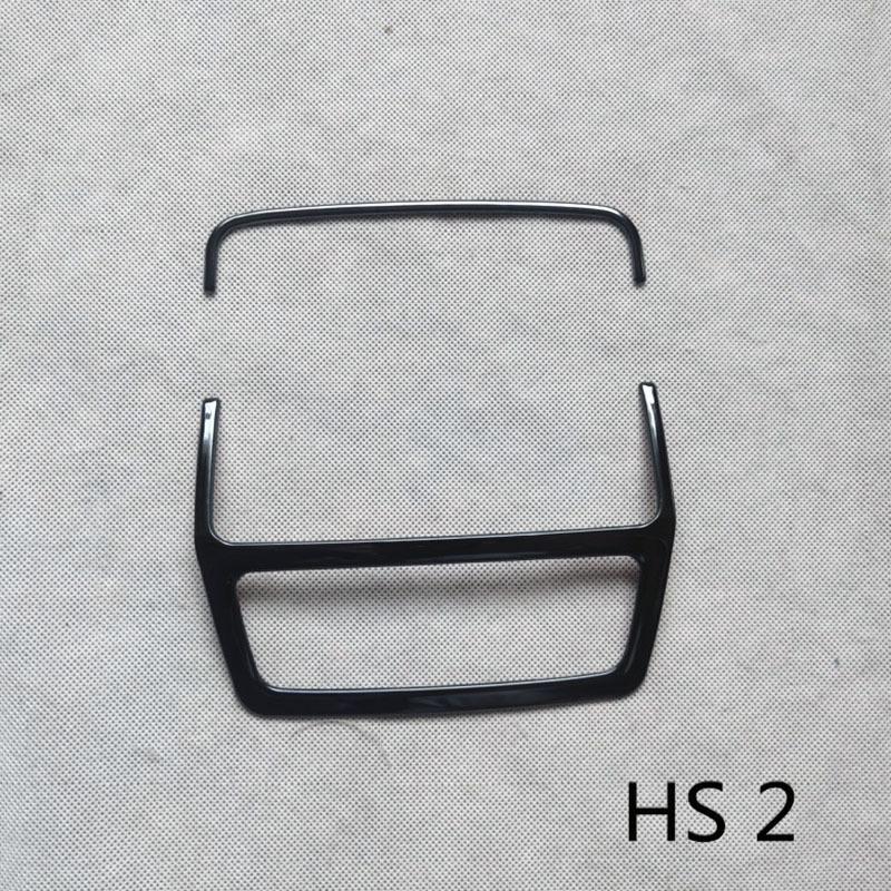 Garnish Rear Air Vent Trim Cover fit for Skoda Kodiaq 2017 2018 Interior Accessories Metal Car Styling