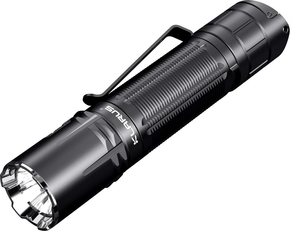 KLARUS XT2CR Pro 2100 Lumen Ultra Dual Tail Switch Includes Batteries and Cover Flashlight, Bright, Rechargeable, Flashlight,