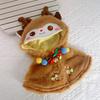 Plush Cloak 20CM Cotton Doll Clothes Christmas Shawl Plush Toys Clothes  20cm Cotton Doll