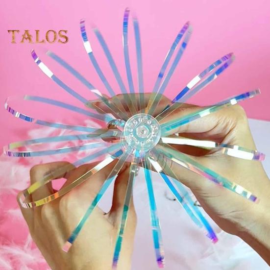 3/6Pcs Rainbow Spinner Stick Rainbow Twirler Rainbow Spinner Toy Rainbow Bubble Wand Variable Twirler Stick Rave Toys for Party