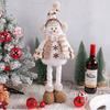 Weihnachtswicht Rentier Ornament Etagenständer Deko für Weihnachts-Festival-Party Küche Esstisch Dekoration