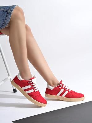Shoetopia Women's Casual Sneakers || Stylish Lace-Up Sports Shoes with Comfortable Sole || Lightweight Daily Footwear Walking & Running Shoes