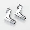 2Pcs Shower Faucet Curved Foot Adjustable Adapter Solid Brass Wall Mounted Replacement Angle Valve Kitchen Bathroom Accessories
