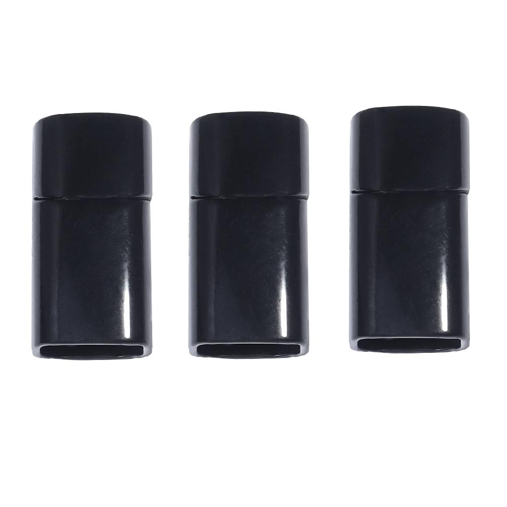 5-10pcs/lot High Quality Alloy Magnetic Buckles Flat Leather Rope Connectors Clasps For DIY Bracelet Necklace Making Accessories
