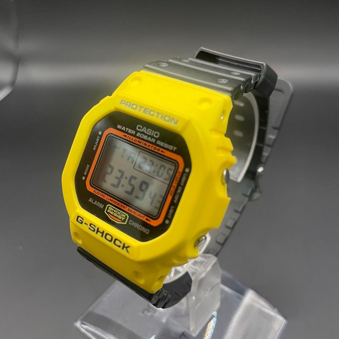 [Extremely good condition] G-SHOCK DW-5600P-9JF Yellow Sold out model