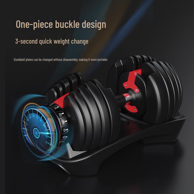 Spot 24kg 15-Speed Adjustable Dumbbell for Men's Fitness, Smart Design, Export Quality.