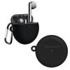 Anti-fall with Keychain Shockproof Sleeve Protective Cover Earphones Pouch Soft Silicone Case