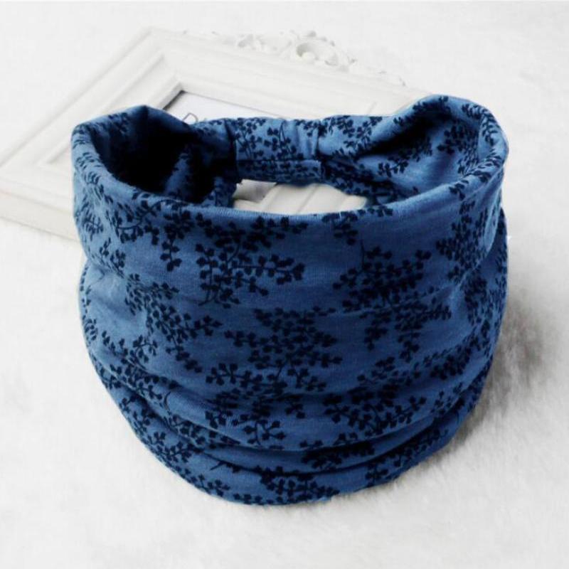 Querbreites Stirnband für Damen, breites Haarband, elastisches Sport-Kopfbedeckung, Yoga-Haarband, Workout-Kopftuch, 4er-Pack