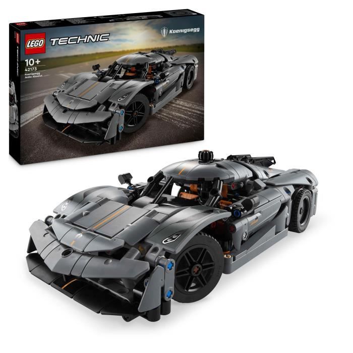 LEGO® Technic 42173 Hypercar Koenigsegg Jesko Absolut grise - Set de construction