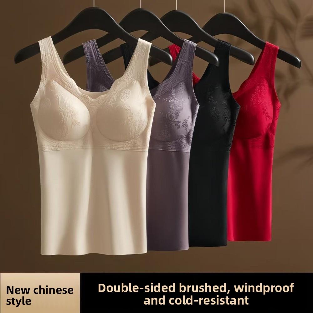 Slimming Postpartum Body Shaper Sleeveless Thermal Underwear Thermal Shapewear Camisole Ladies
