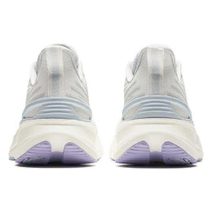 Anta Running 4th Generation Casual Fashion Shock Absorbing Durable Low Top Running Shoes Women Sneaker White Purple 122425585-1