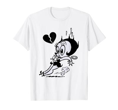Betty Boop Heart Broken Skid T-Shirt