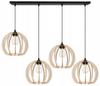 MODERN WOODEN LED CEILING HANGING LAMP