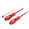 Red Slot Cross Screwdriver Current Detector Non Slip Insulated Handle Electrical Voltage Test Pen