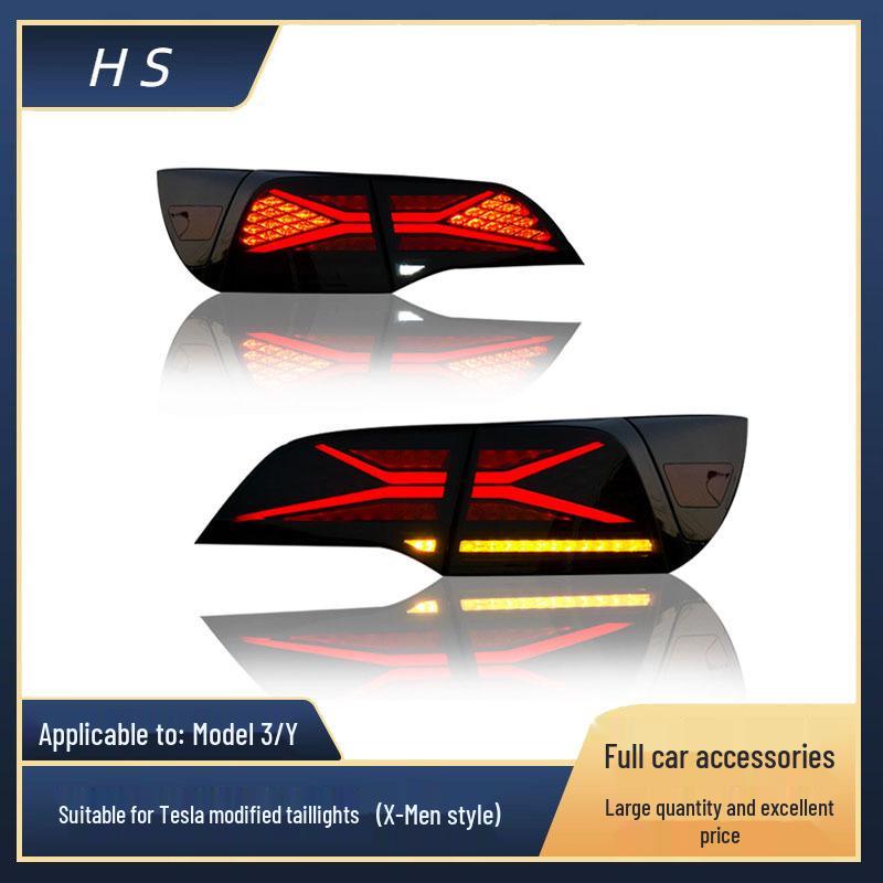 

Модернизация задних фонарей Tesla Model 3/Y X-Men Model Y