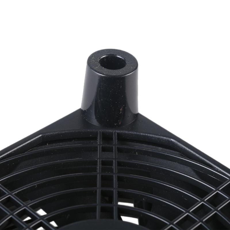 Three 120mm 5V USB Powered PC Router Fans 1 Speed 1400rpm High Airflow Cooling Fan for Router Modem Receiver