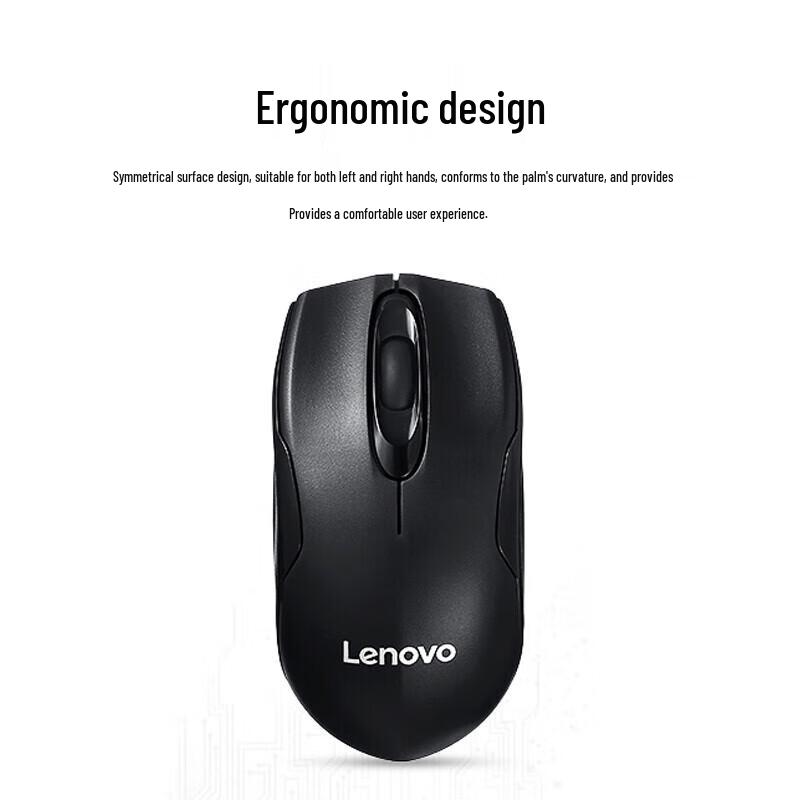 Lenovo KN101 Wireless Keyboard and Mouse Combo