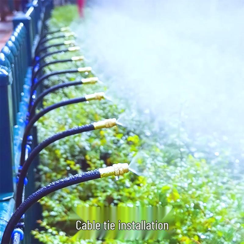 Adjustable 40cm Automatic Micro-Mist Sprinkler for Cooling & Disinfection