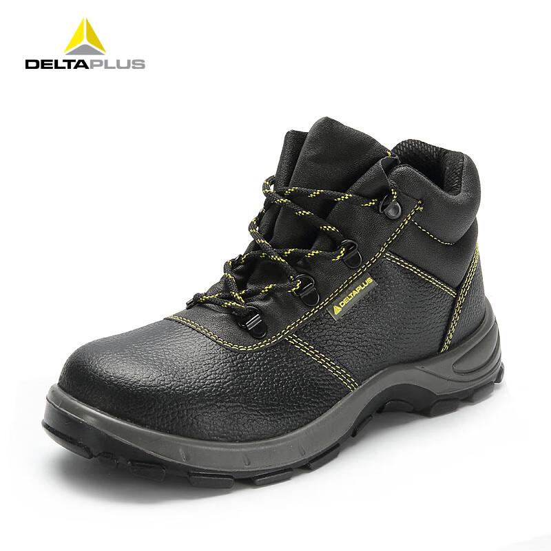DELTAPLUS Fleece-lined Anti-Smash Puncture-Resistant Work Boots